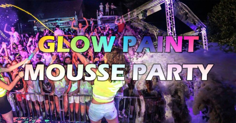 GLOW PAINT MOUSSE PARTY 2018