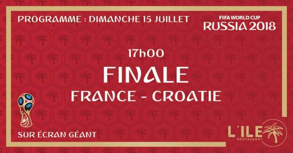 FRANCE – CROATIE