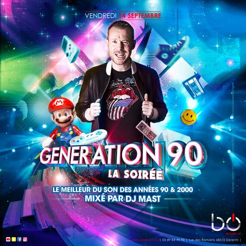 Génération 90 avec DJ MAST