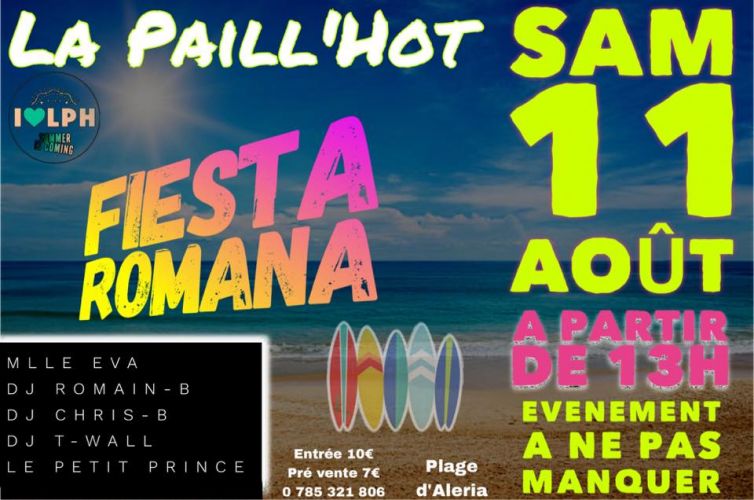 FIESTA ROMANA @La Paill’hot® ❕❗️