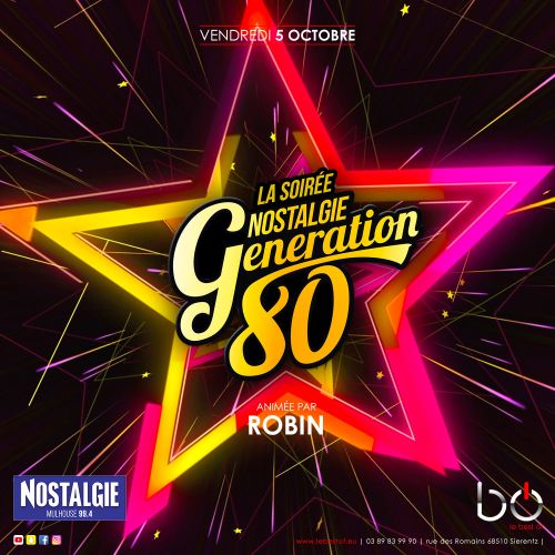 Génération 80 avec Nostalgie