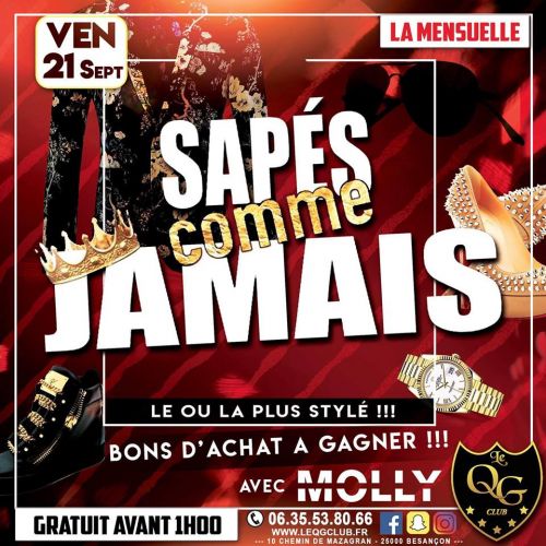 Sapés Comme Jamais