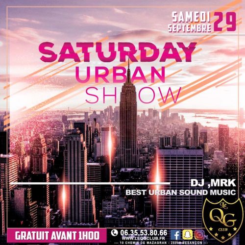 Saturday Urban Show