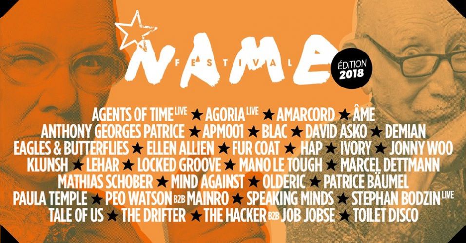 Name Festival 2018 7 au 9 Oct