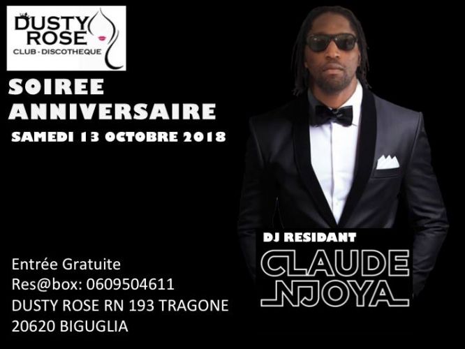 Special Anniversary 2018 avec Dj Claude Njoya Entrée Gratuite