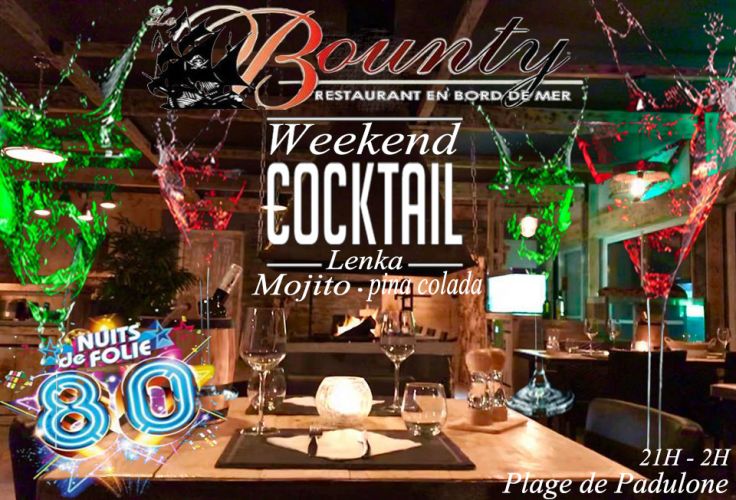 Comme chaque weekend Le Bounty Aleria Restaurant vous attends pour une soirée apéro Lounge