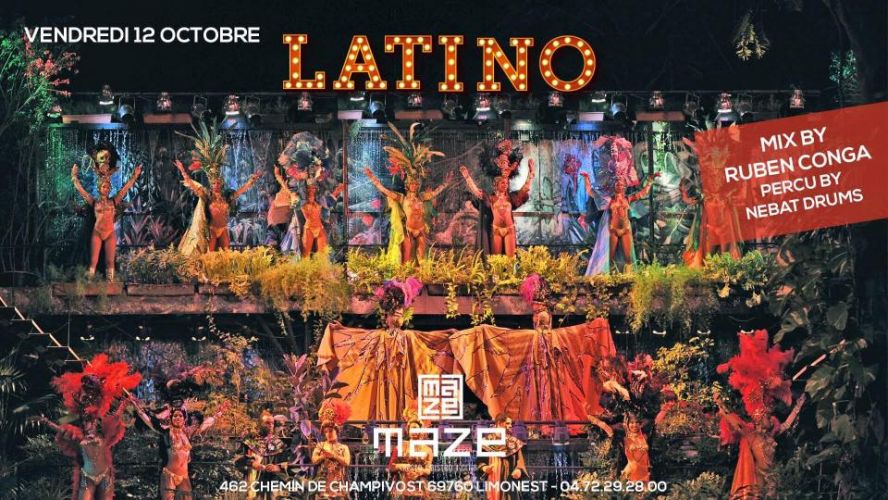 Latino au Maze avec Ruben Conga & Nebat Drums