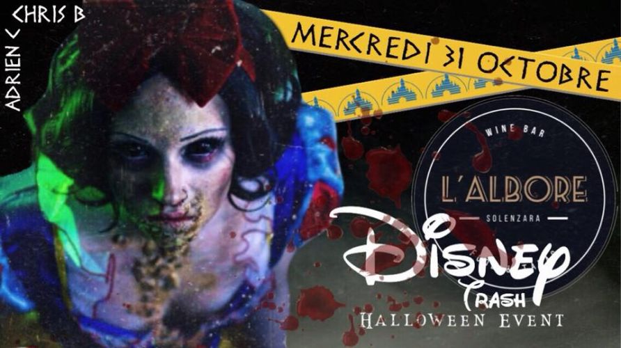soiree Disney Trash pour la soiree d’halloween de L’Albore Solenzara