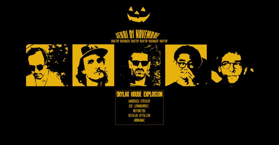 AFTER Halloween Skylax Rooftop Roofnacht