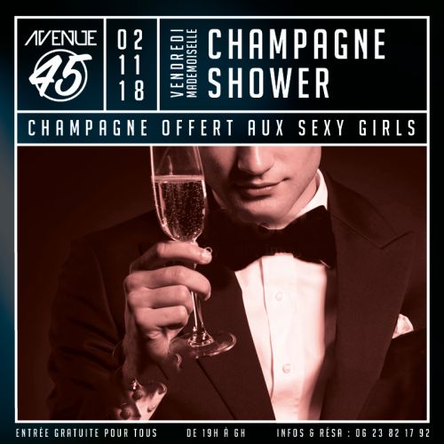 Mademoiselle Champagne Shower !