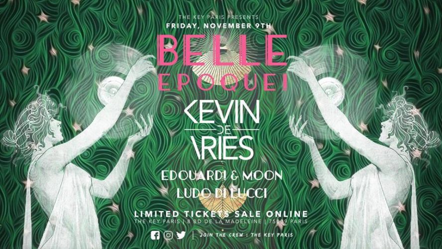 The Key x Belle Epoque! : Kevin de Vries, E!&Moon, Ludo Di Lucci
