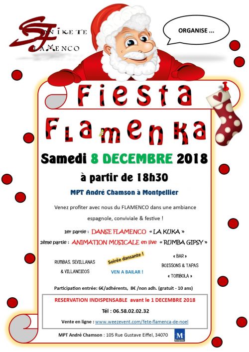 3ème fête flamenca de Noël