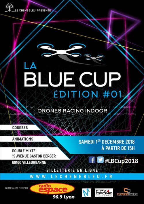 LA BLUECUP DRONES RACING INDOOR