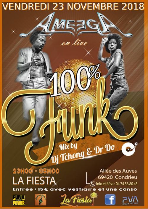Soirée 100% FUNK + Concert AMEEGA