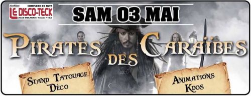 Soiree Pirates des Caraibes