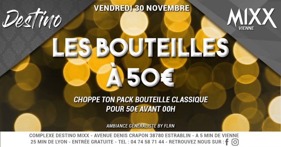 Les Bouteilles à 50€