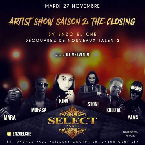 THE ARTIST SHOW CLOSING