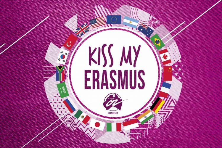 Kiss My Erasmus @ Café Oz (Châtelet)