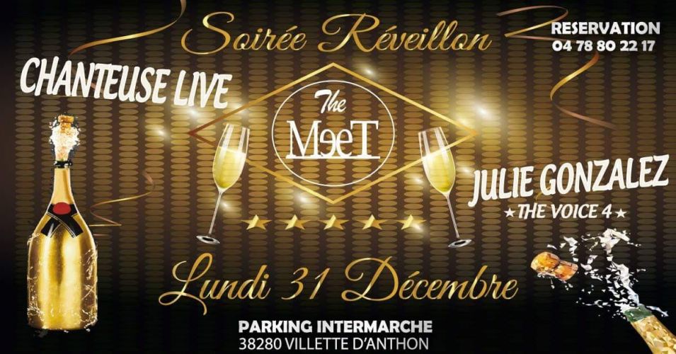 Soirée Réveillon du 31 décembre au Meet