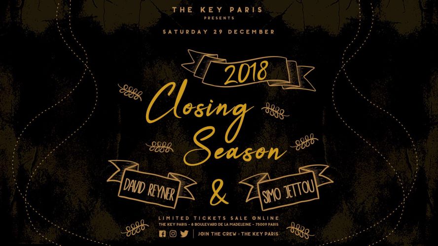 The Key Paris presents : Closing Season 2018 !