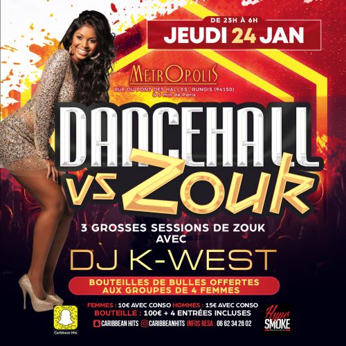 DANCEHALL vs. ZOUK