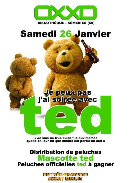 JE PEUX PAS J’AI SOIRÉE AVEC TED !!????????