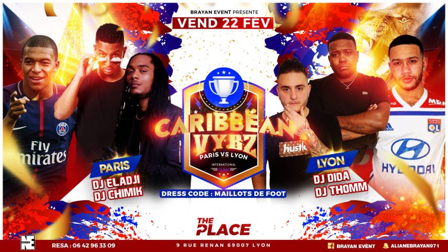 Caribbean vybz paris vs lyon