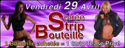 Soirée strip Bouteille