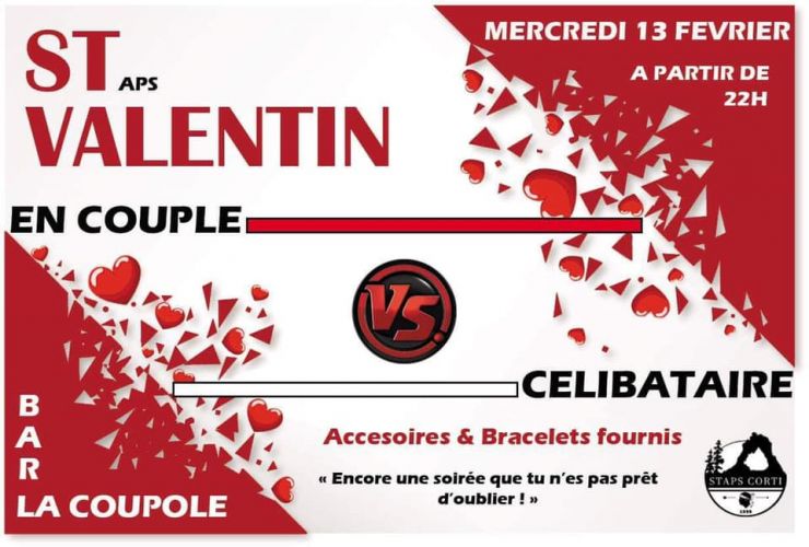 SOIRÉE STAPS VALENTIN @ La Coupole