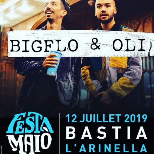 Concert Bigflo ET OLI Festival Bastia L’arinella