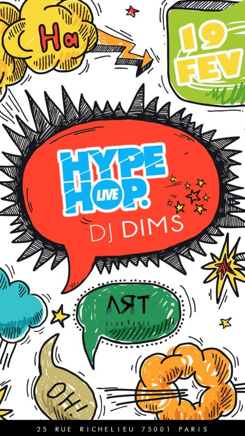 Hype Hop • Tuesday February 19th