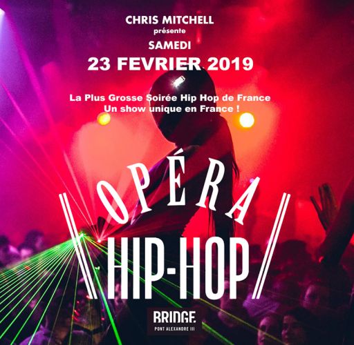 L’OPERA HIP HOP (5ème édition) – GRATUIT AVEC PASS – UN SHOW UNIQUE EN FRANCE