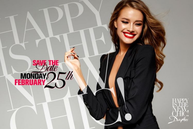 HAPPY IS THE NEW CHIC