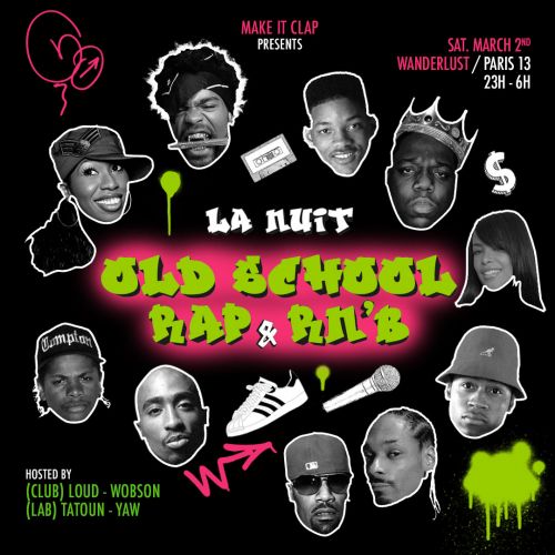 La nuit old school rap & RnB