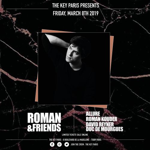 The Key Paris presents: Roman Kouder & friends