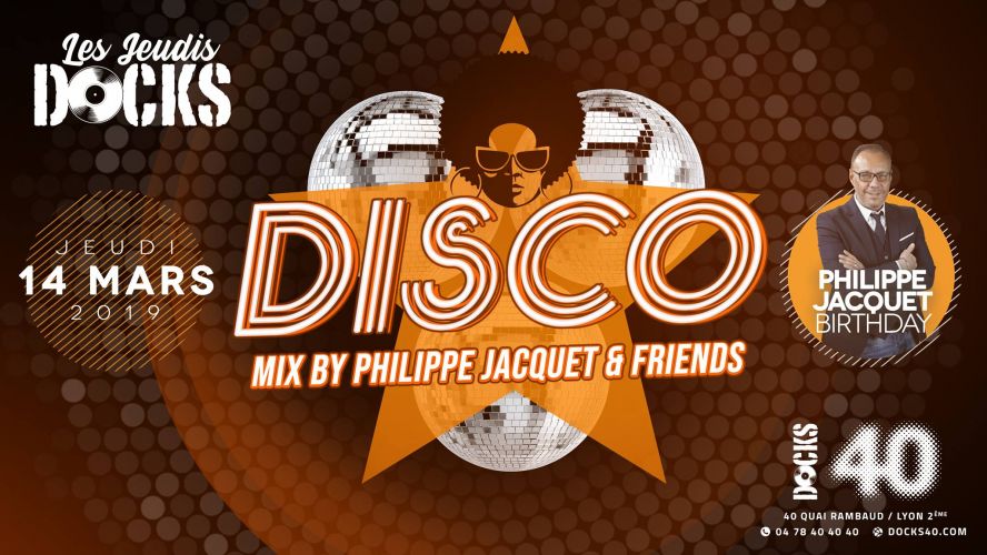 DISCO – Philippe Jacquet’s Birthday