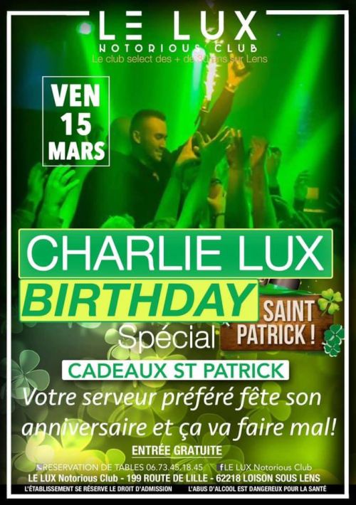 Charlie Lux Birthday