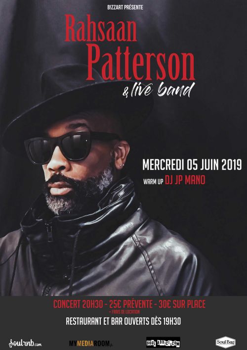 Rahsaan Patterson & live band