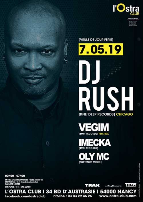 MELTING SOUND present DJ RUSH @ l’Ostra Club