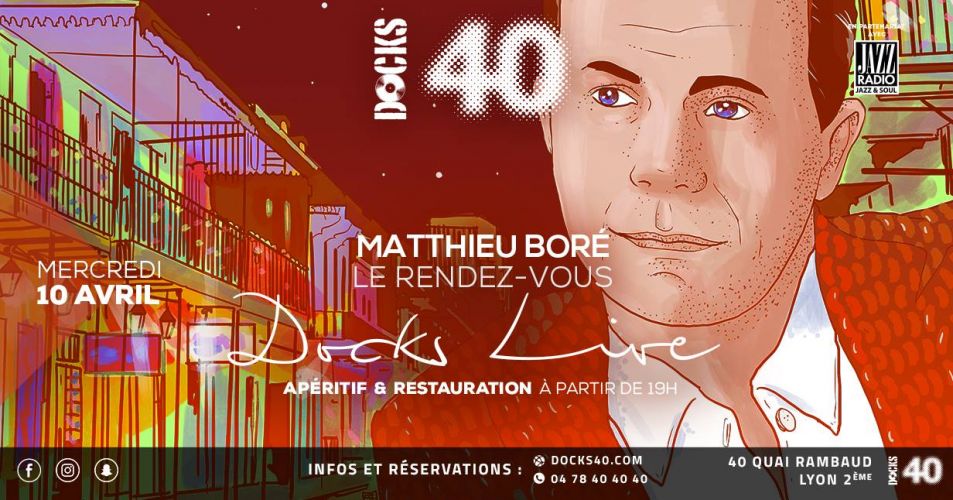 Le rendez-vous Docks live avec Matthieu Boré