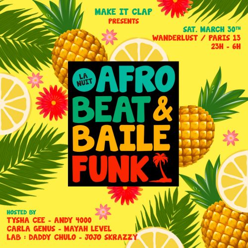 La nuit afro & baile funk