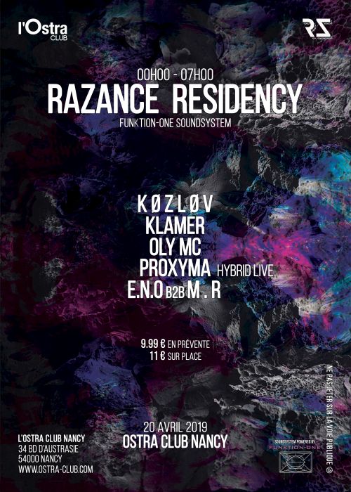 RAZANCE RESIDENCY @ l’Ostra Club