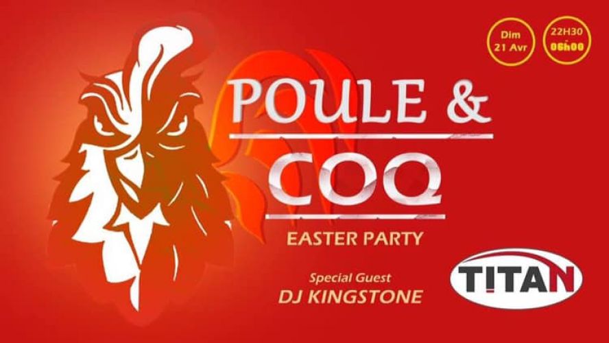POULE &  COQ : DJ KINGSTONE