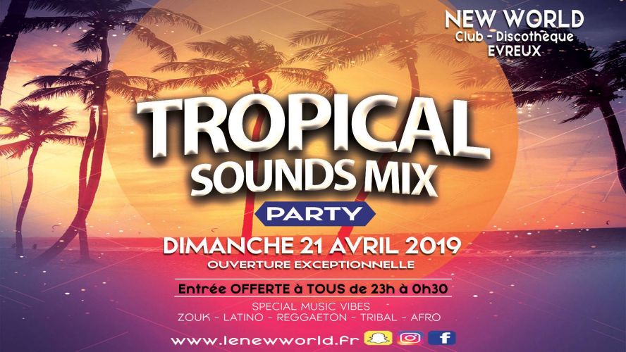 TROPICAL SOUNDS MIX PARTY