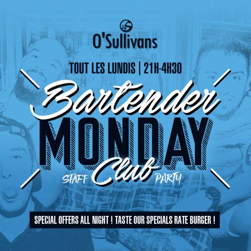 BARTENDER MONDAY CLUB by OSGB