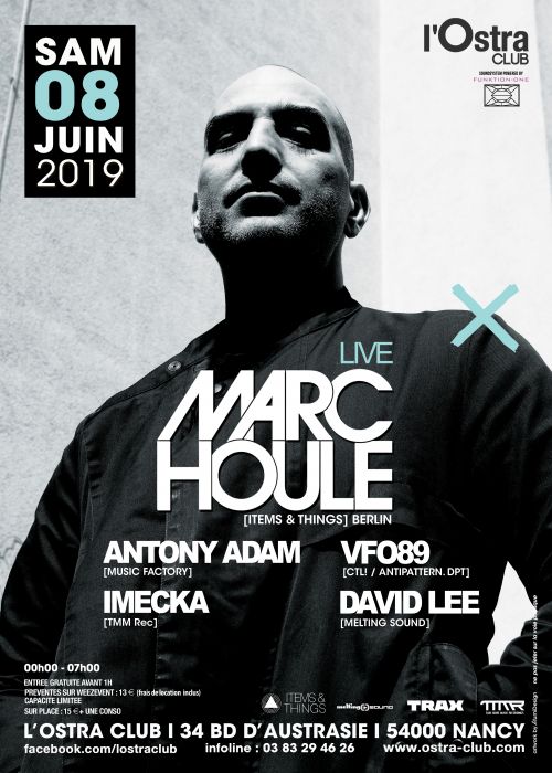 MARC HOULE live @ L’Ostra Club