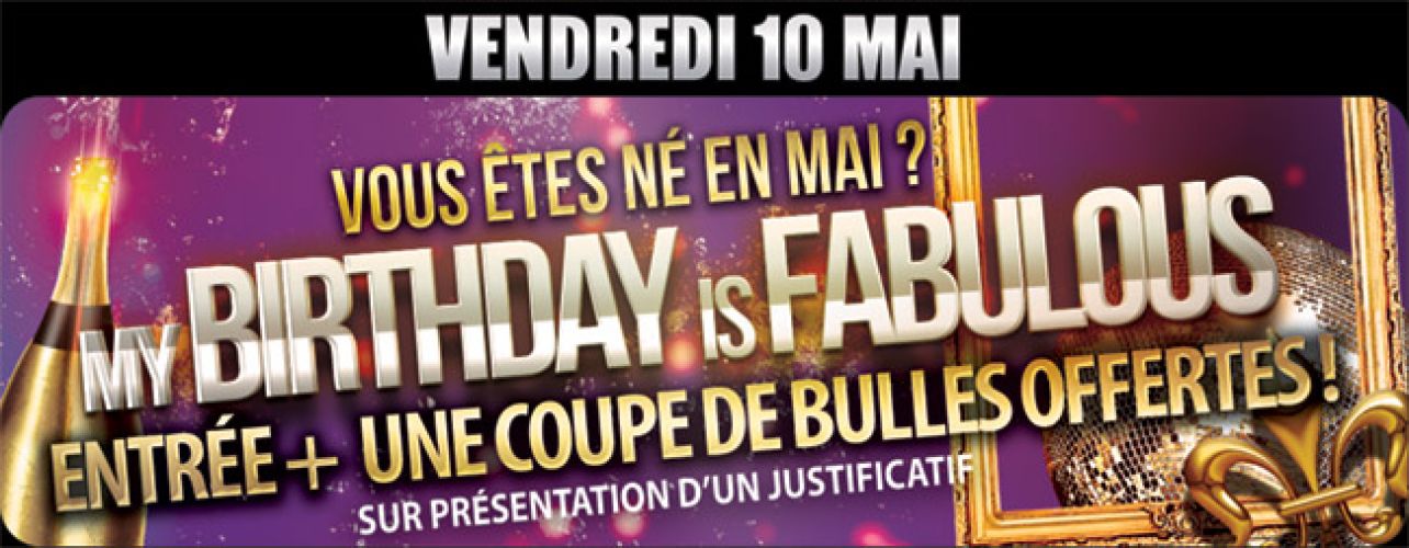 LES ANNIVERSAIRES DE MAI