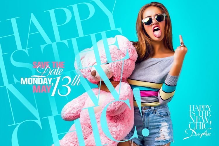 HAPPY IS THE NEW CHIC