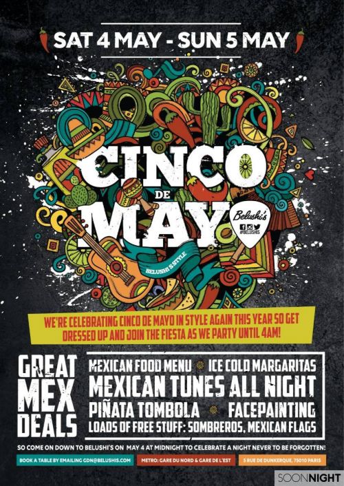 Cinco de Mayo at Belushi’s Canal!