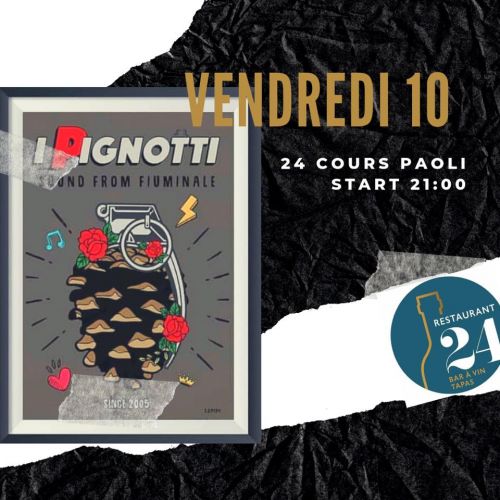 ???? I Pignotti ce vendredi joue à domicile au 24 ! ????